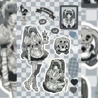 สติกเกอร์ ลายการ์ตูน DOMI สไตล์เกาหลี สําหรับตกแต่งสมุดไดอารี่ DIY