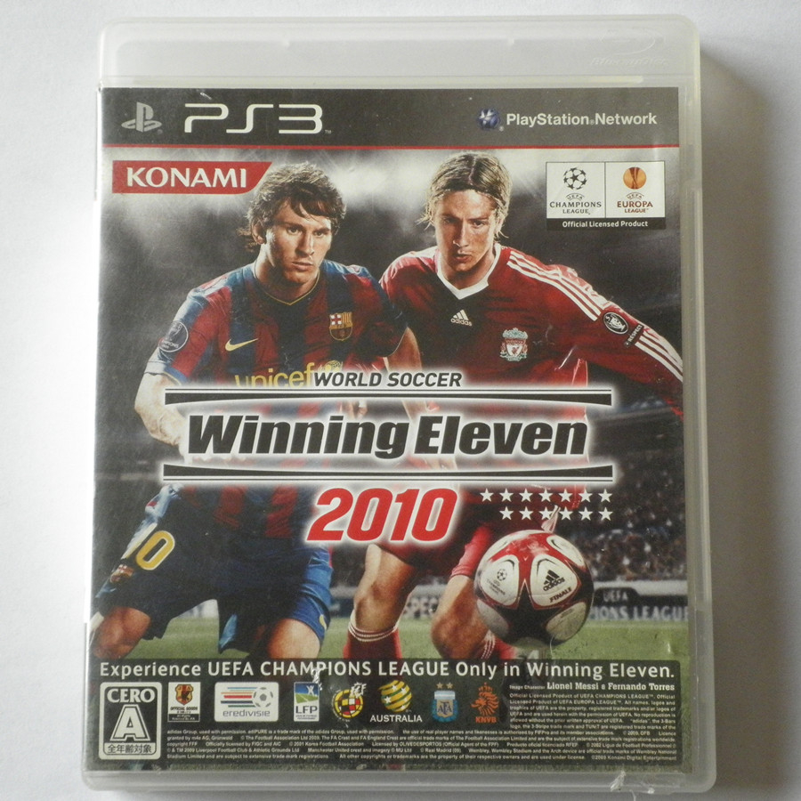 ฟุตบอลโลก Winning Eleven 2010 เกม PS3 Winning Eleven 2010