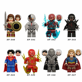 ใหม่ ชุดของเล่นบล็อกตัวต่อภาพยนตร์ แฟลช Minifigures Zod Super Wonder KT1071 สําหรับเด็กผู้หญิง