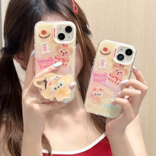 เคสโทรศัพท์มือถือ ลายการ์ตูน พร้อมขาตั้ง สําหรับ iPhone 14 14pro 14promax 13 13pro 13promax 11 12 12pro 12promax