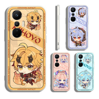 เคส Infinix Hot 12 12i 11 11s 10 10s 10i 9 Play nfc 2021 2022 X682 X662 X675 X6812 X6817 X665 โทรศัพท์มือถือแบบนิ่ม ผิวด้าน สีดําด้าน สําหรับ