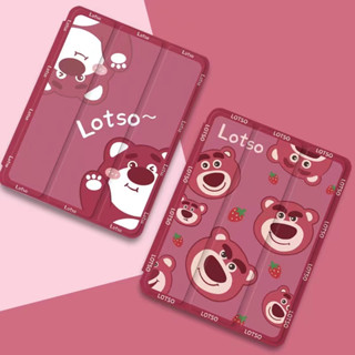 Lotso🔥พร้อมส่ง🔥เคสไอแพท ลายการ์ตูนใส่ปากกาได้ รุ่น ipadmini6 ipad10.9 Air1 gen9 Pro9.7 10.2 gen7 gen8 10.5 Air3 ipadAir4 iPad Air5 Pro11