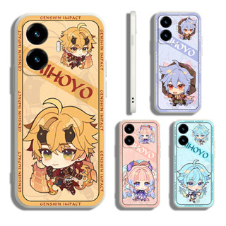 เคส VIVO Y36 Y16 Y02S Y33 Y33T T1X Y21 Y21S Y21T Y20 Y20S Y20SG Y20I Y19 Y15A Y15S Y01 Y01A Y12 Y15 Y17 Y11 Y02 Y02A V2247 1915 1901 1902 โทรศัพท์มือถือแบบนิ่ม ลาย Genshin Impact สําหรับ