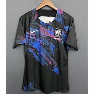 เสื้อกีฬาแขนสั้น ลายทีมชาติฟุตบอลชั้นนํา สไตล์เกาหลีใต้ 2023