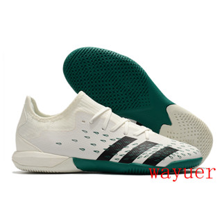 พร้อมส่ง ADIDAS PREDATOR FREAK .1 รองเท้าฟุตบอล IC ข้อต่ํา 2372403