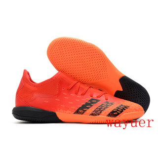 พร้อมส่ง ADIDAS PREDATOR FREAK .1 รองเท้าฟุตบอล IC ข้อต่ํา 2372400