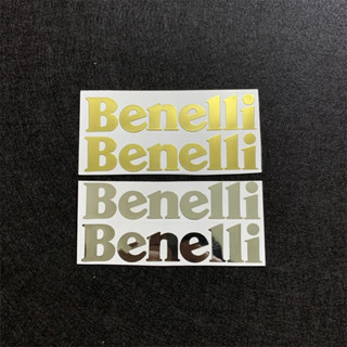 สติกเกอร์โลหะ ลายโลโก้ Benelli สําหรับติดตกแต่งรถยนต์ รถจักรยานยนต์ไฟฟ้า ยานพาหนะ