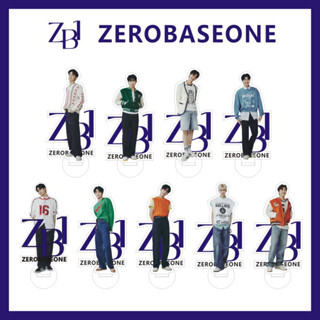 Kpop ZEROBASEONE ป้ายสัญลักษณ์สองด้าน ZB1 Zhang Hao Ji Woong Ricky idol สําหรับตกแต่งโต๊ะ