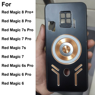 เคสอลูมิเนียม กระจายความร้อน กันกระแทก สําหรับ Red Magic 7S Pro Nubia Red Magic 8 Pro Plus Red Magic 6 6s Pro 7 7S