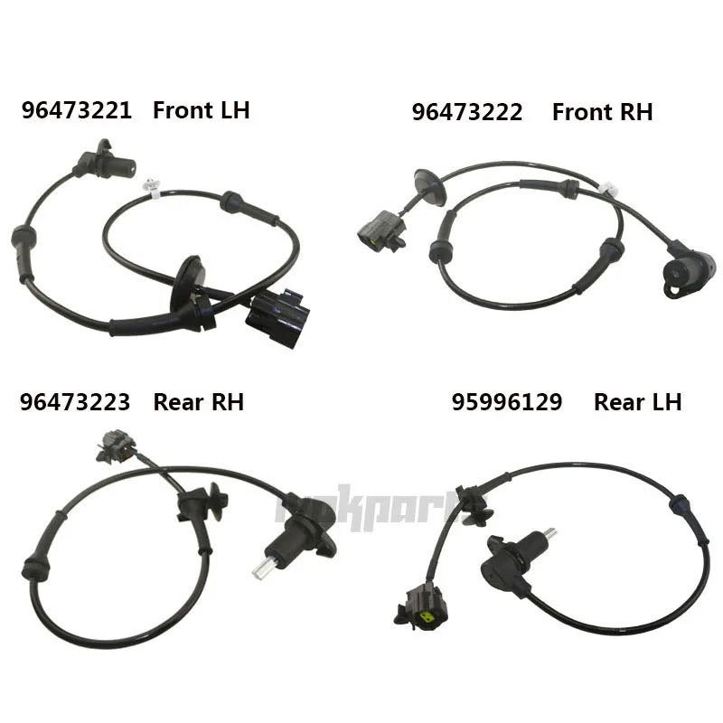 เซนเซอร์ความเร็วล้อ ABS สําหรับ Chevrolet Aveo Aveo5 2004-2011 Daewoo Pontiac G3 Wave Hatchback T300 OEM# 96473221 96473222 96473223