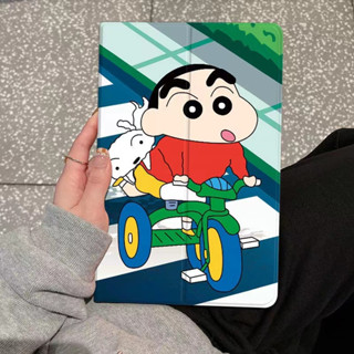 เคสไอแพด ลายการ์ตูนหมีพูห์ สำหรับ Cartoon Crayon Shin-chan iPad Ipad Air4 air5 10.9 Mini 1 2 3 4 5 iPad 2 3 4 iPad Pro 9.7 Air1 Air2 iPad Pro 10.5 10.2 Gen 7 8 9 pro11