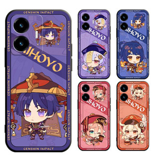 เคส vivo Y02 Y02A Y16 Y02S Y20 Y20S Y20T Y12A Y12S Y20SG Y01 Y15A Y15S Y20I Y21S Y3S T1x Y33T Y21T Y33s Y21 2021 Y12 Y17 Y15 Y11 Y11D Y12i Y19 โทรศัพท์มือถือแบบนิ่ม ลาย Genshin Impact สําหรับ