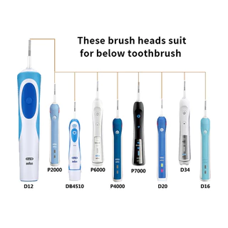 หัวแปรงสีฟันไฟฟ้า แบบเปลี่ยน สําหรับ Oral B Heads D36 D12 D16 2000 4000 8000 9000