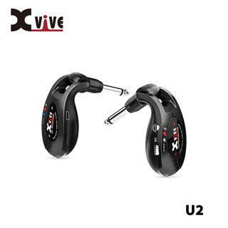 Xvive U2 ระบบไร้สาย 2.4GHz แบบชาร์จไฟได้ สําหรับกีตาร์ไฟฟ้า เบส