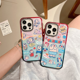 เคสโทรศัพท์มือถือ PC แข็ง กันกระแทก ปิดด้านหลัง ลายสติกเกอร์ Run Grandma Run ตลก แวววาว สําหรับ iPhone 14 Pro Max 12 13 Pro Max 13 Pro Max 14