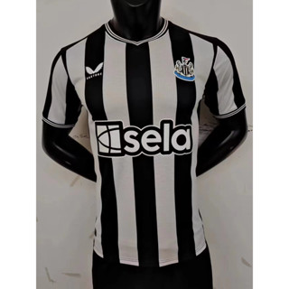 เสื้อกีฬาแขนสั้น ลายทีมชาติฟุตบอล Newcastle United 23-24 ชุดเหย้า