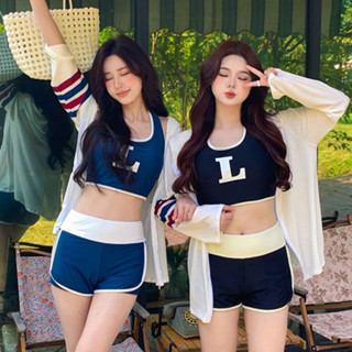 ชุดว่ายน้ําบิกินี ผ้าตาข่าย ขนาดใหญ่ 100 กิโลกรัม สําหรับเด็กผู้หญิง