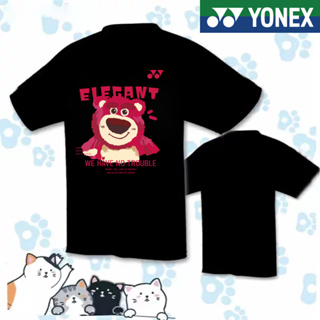 Yonex ใหม่ เสื้อกีฬาแบดมินตัน เทนนิส แขนสั้น แบบแห้งเร็ว สําหรับผู้ชาย และผู้หญิง 2023