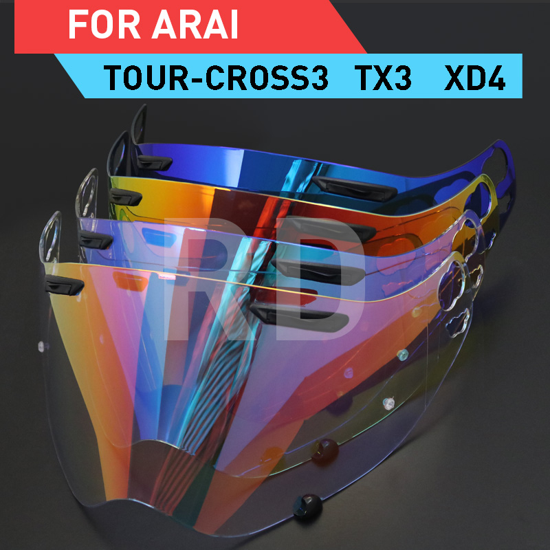 มอเตอร์ไซค์หมวกกันน็อกกระจกหน้ารถ ARAI TOUR-CROSS3 TX3 XD4