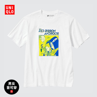 Uniqlo เสื้อยืดแขนสั้น พิมพ์ลายดราก้อนบอล (UT) สําหรับผู้ชาย และผู้หญิง 463103