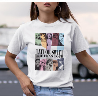 เสื้อกันหนาว มีฮู้ด ขนาดใหญ่ ลาย Taylor Swifts Stars The Error Tour สีขาว ไซซ์ 4XL 5XL 6XL สําหรับแฟนคลับ Taylor Swifts