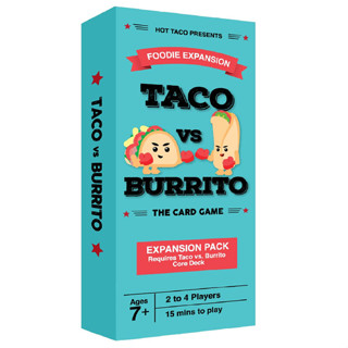 การ์ดเกม Taco vs Burrito The Card Game Foodie Edition