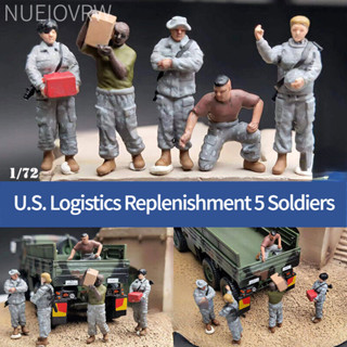 โมเดลฟิกเกอร์เรซิ่น 1/72 US Marine Corps Logistics Supply 5 Soldier