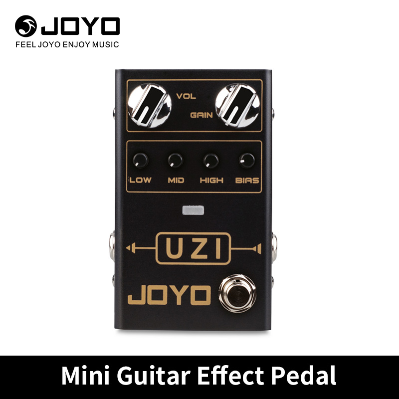 JOYO R-03 UZI กีตาร์ Distortion Pedal & Distortion Effect กีตาร์ไฟฟ้าสําหรับ Heavy Metal Music
