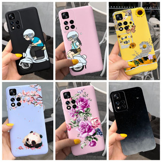 เคสโทรศัพท์มือถือ ซิลิโคนนิ่ม ผิวด้าน สําหรับ Xiaomi Redmi Note 11 Pro+ 5G Mi 11i 2023 Note11 Pro Plus 5G