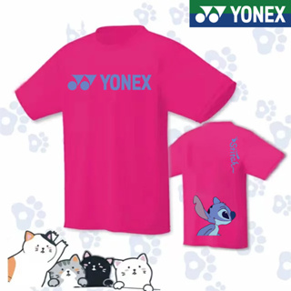 Yonex ใหม่ เสื้อกีฬาแบดมินตัน แขนสั้น แบบแห้งเร็ว เหมาะกับฤดูร้อน สําหรับผู้ชาย และผู้หญิง 2023