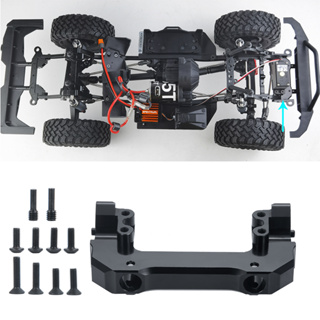 ฐานเซอร์โวโลหะ ด้านหน้า สําหรับรถไต่หินบังคับ Axial SCX10 III AXI03006 AXI03007 Base Camp AXI03027 1/10