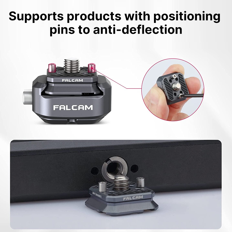 FALCAM F22 Quick Release Plate Clamp DSLR Gopro กล้อง ขาตั้งกล้อง อะแดปเตอร์ Mount Plate Board Quick Switch ชุด อุปกรณ์เสริม