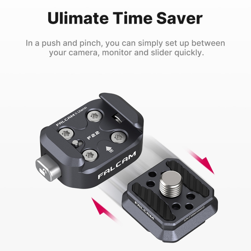 FALCAM F22 Quick Release Plate Clamp DSLR Gopro กล้อง ขาตั้งกล้อง อะแดปเตอร์ Mount Plate Board Quick Switch ชุด อุปกรณ์เสริม
