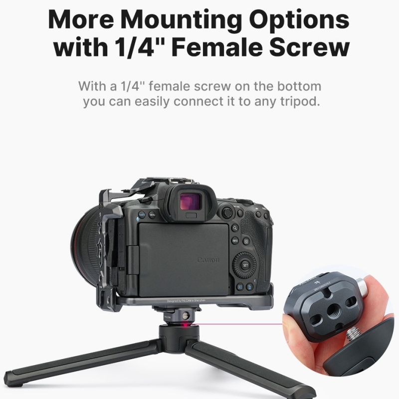 FALCAM F22 Quick Release Plate Clamp DSLR Gopro กล้อง ขาตั้งกล้อง อะแดปเตอร์ Mount Plate Board Quick Switch ชุด อุปกรณ์เสริม