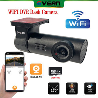 Evean กล้องบันทึกวิดีโอ DVR WIFI USB WIFI สําหรับติดรถยนต์