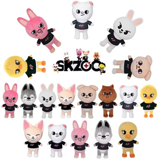 ตุ๊กตา Skzoo Leebit Wolf Chan Puppym ของเล่นสําหรับเด็กและผู้ใหญ่ 20ซม