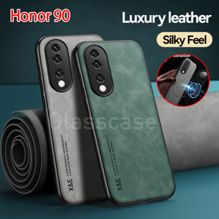 เคสโทรศัพท์มือถือหนังนิ่ม กันกระแทก ปิดด้านหลัง หรูหรา สําหรับ Honor 90 Pro 90Pro Honor90 Honor90Pro 5G 2023