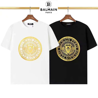 ใหม่ เสื้อยืดแขนสั้นลําลอง ผ้าฝ้าย 100% พิมพ์ลาย Gilded Balman สําหรับผู้ชาย และผู้หญิง 2023