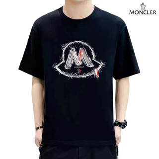 เสื้อยืดแขนสั้นลําลอง ผ้าฝ้าย พิมพ์ลาย Mon_ ler แฟชั่นสปอร์ต สําหรับผู้ชาย