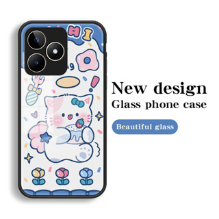 Oppo Realme C53 เคสโทรศัพท์ กระจกนิรภัย เคสแข็ง