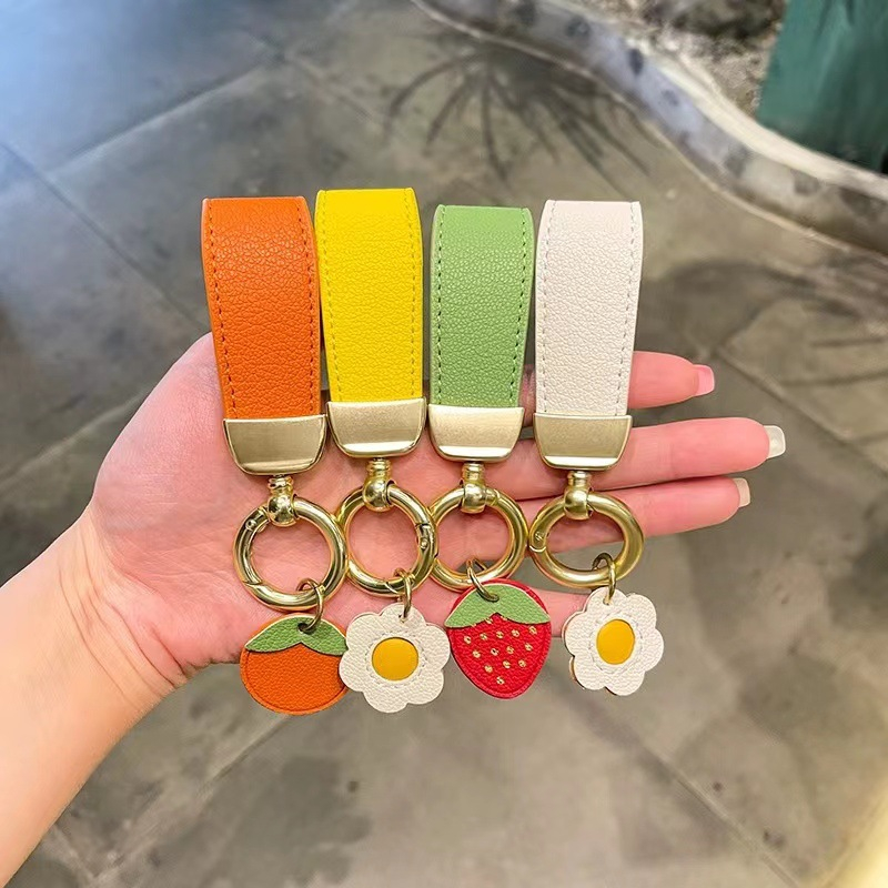 พวงกุญแจหนัง พวงกุญแจ น่ารัก กุญแจรถมอเตอร์ไซค์เวฟ110i เวฟ125r เวฟ100s PCX160/150 adv160 Forza350 Cl