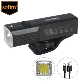 Sofirn BS01 ไฟ LED ชาร์จ USBC สําหรับติดด้านหน้ารถจักรยานเสือภูเขา