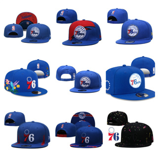 NBA Philadelphia 76ers Basketball Hat แบนหมวกกีฬาปรับได้