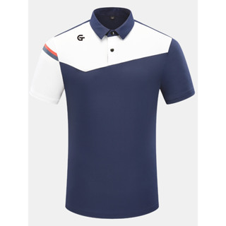 เสื้อโปโลแขนสั้น คอปก แฟชั่นยุโรป ไซซ์ Xs-5XL 2023