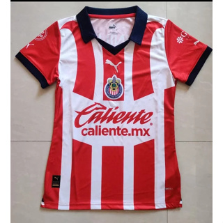 เสื้อกีฬาแขนสั้น ลายทีมชาติฟุตบอล Chivas 2023 2024