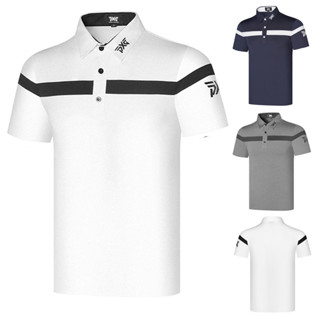 เสื้อโปโลแขนสั้น คอปก แฟชั่นยุโรป ไซซ์ Xs-5XL 2023