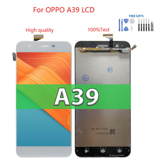 อะไหล่หน้าจอสัมผัสดิจิทัล LCD แบบเปลี่ยน สําหรับ OPPO A39