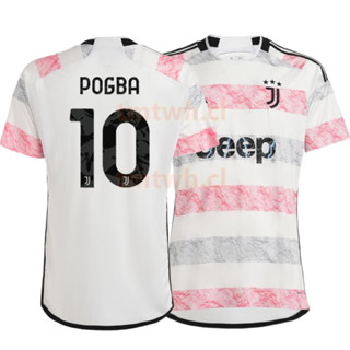 เสื้อเชิ้ต ลายทีมชาติฟุตบอล Juventus Away สีขาว สําหรับผู้ชาย 2023