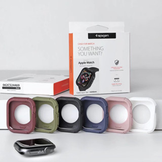 Spigen เคสซิลิโคน กันกระแทก อุปกรณ์เสริม สําหรับ iwatch case 40 มม. 41 มม. 44 มม. 45 มม. Series 8 7 6 5 SE 4