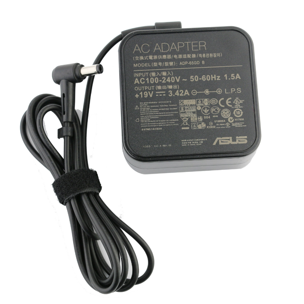 3.42A อะแดปเตอร์ 19V AC สําหรับ Asus K551L K551LA X555L แล็ปท็อป TUF Gaming VG27AQ VG27BQ VG27VQ Mon